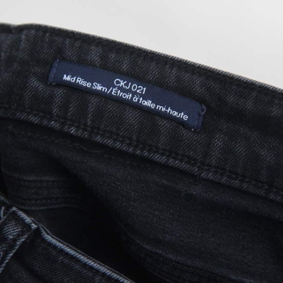 Calvin Klein Mid Rise Slim Jeans - Picture 7 of 9